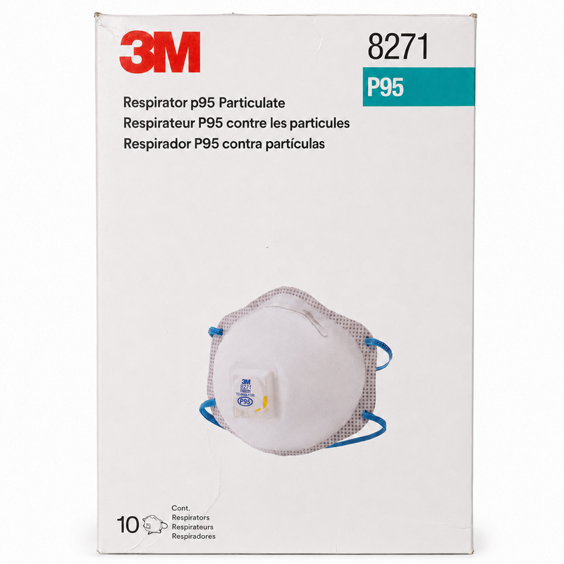 3M™ 8271 P95 Particulate Respirator – 10 Pack